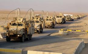 Колонна грузовиков армии США проследовала в Сирию из соседнего Ирака