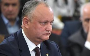 Президент Молдавии призвал Майю Санду спуститься с небес на землю