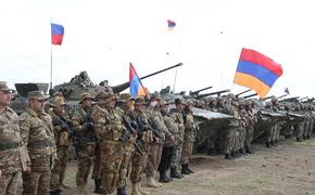 В Армении проходят совместные российско-армянские батальонные тактические учения