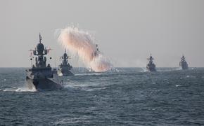 Основные силы Каспийской флотилии покинули базы и вышли в море 