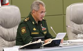 Шойгу сообщил о наращивании военного потенциала НАТО у российских границ