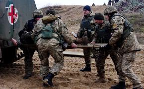   Украинские войска на севере Донбасса несут небоевые потери 