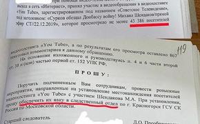 «Посмотрел видео на YouTube - зайди к следователю»,  СК Московской области поручил полиции задержать 43 тысячи зрителей