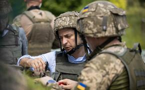 Зеленский планирует посетить позиции украинских военных в Донбассе  