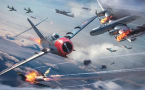 В этот день в 1951 году в небе над Кореей советские истребители растерзали американский бомбардировочный авиаполк 