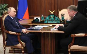 Путин провёл рабочую встречу с губернатором Астраханской области Бабушкиным