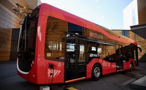 Новый троллейбус для Челябинска представили на ПМЭФ-2022
