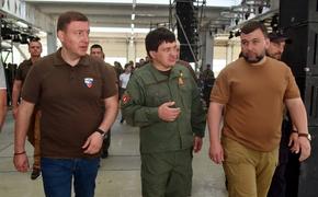 Турчак и глава ДНР Пушилин вручили награды бойцам бригады «Пятнашка» 