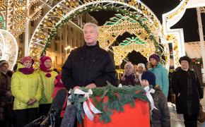 Собянин: Две трети площадок «Путешествия в Рождество» откроются не в центре